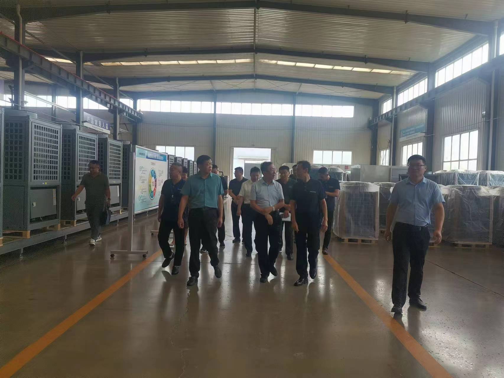 德州市副市长陈晓强到沃克集团调研指导