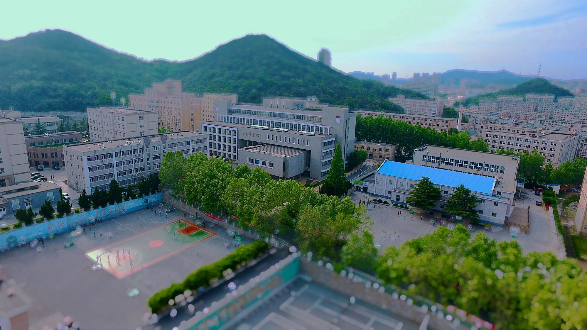 大连海洋大学黄海校区食堂冷暖项目