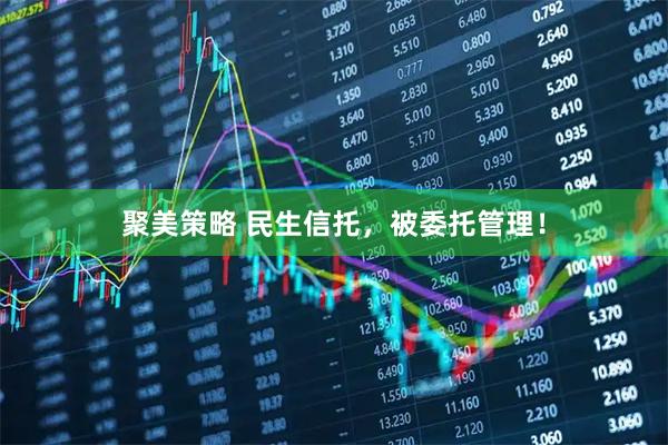 聚美策略 民生信托，被委托管理！
