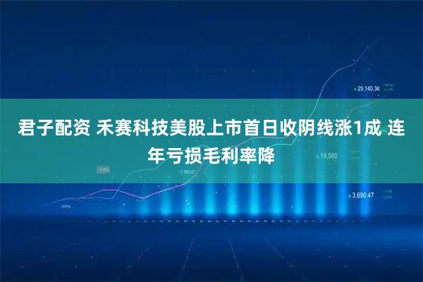 君子配资 禾赛科技美股上市首日收阴线涨1成 连年亏损毛利率降