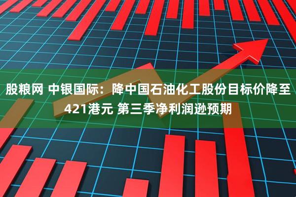股粮网 中银国际：降中国石油化工股份目标价降至421港元 第三季净利润逊预期
